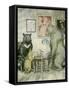 The Three Bears-Arthur Rackham-Framed Stretched Canvas