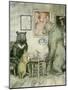 The Three Bears-Arthur Rackham-Mounted Giclee Print