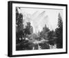 The Three Brothers, 4480 ft., Yosemite-Carleton E Watkins-Framed Giclee Print