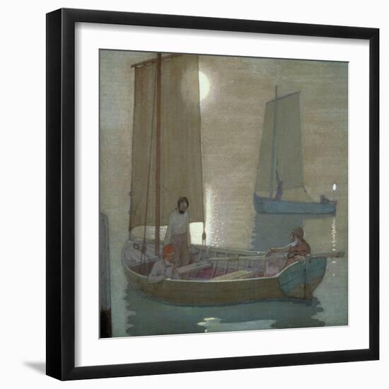 The Three Brothers, circa 1897-Frederick Cayley Robinson-Framed Giclee Print