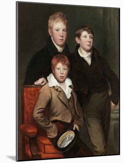 The Three Brothers, the Sons of Thomas Dallas-George Watson-Mounted Giclee Print