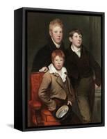 The Three Brothers, the Sons of Thomas Dallas-George Watson-Framed Stretched Canvas