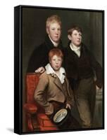 The Three Brothers, the Sons of Thomas Dallas-George Watson-Framed Stretched Canvas