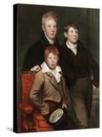 The Three Brothers, the Sons of Thomas Dallas-George Watson-Stretched Canvas