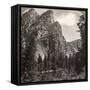 The Three Brothers, Yosemite Valley, California, USA, 1902-Underwood & Underwood-Framed Stretched Canvas