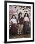 The Three Children Jacinta Francisco and Lucia Who Saw the Vision of Fatima in Portugal-null-Framed Photographic Print