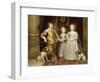 The Three Children of Charles I, 1635-Sir Anthony Van Dyck-Framed Giclee Print