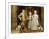 The Three Children of Charles I, 1635-Sir Anthony Van Dyck-Framed Giclee Print