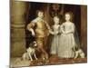 The Three Children of Charles I, 1635-Sir Anthony Van Dyck-Mounted Giclee Print