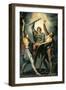The Three Confederates During the Rutli Oath, 1780-Henry Fuseli-Framed Giclee Print