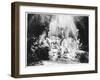 The Three Crosses, 1653 (Drypoint)-Rembrandt van Rijn-Framed Giclee Print