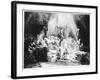 The Three Crosses, 1653 (Drypoint)-Rembrandt van Rijn-Framed Giclee Print