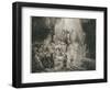 The Three Crosses, C. 1653-Rembrandt van Rijn-Framed Giclee Print