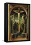 The Three Crosses-Vincenzo Foppa-Framed Stretched Canvas