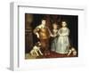 The Three Eldest Children of Charles I-Sir Anthony Van Dyck-Framed Giclee Print