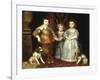 The Three Eldest Children of Charles I-Sir Anthony Van Dyck-Framed Giclee Print