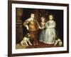 The Three Eldest Children of Charles I-Sir Anthony Van Dyck-Framed Giclee Print