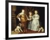 The Three Eldest Children of Charles I-Sir Anthony Van Dyck-Framed Giclee Print