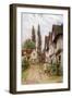 The Three Gables, Kersey, Suffolk-Alfred Robert Quinton-Framed Giclee Print