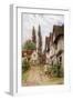 The Three Gables, Kersey, Suffolk-Alfred Robert Quinton-Framed Giclee Print