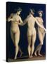 The Three Graces, 1564-1597-Francesco Morandini-Stretched Canvas