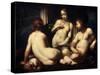 The Three Graces, 1650S-Sebastiano Mazzoni-Stretched Canvas