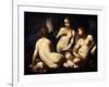 The Three Graces, 1650S-Sebastiano Mazzoni-Framed Giclee Print