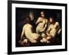 The Three Graces, 1650S-Sebastiano Mazzoni-Framed Giclee Print