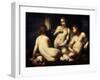 The Three Graces, 1650S-Sebastiano Mazzoni-Framed Giclee Print