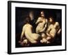 The Three Graces, 1650S-Sebastiano Mazzoni-Framed Giclee Print