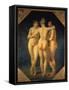 The Three Graces, 1793-Jean-Baptiste Regnault-Framed Stretched Canvas