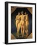The Three Graces, 1793-Jean-Baptiste Regnault-Framed Giclee Print