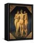 The Three Graces, 1793-Jean-Baptiste Regnault-Framed Stretched Canvas