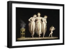 The Three Graces, 1798-1799-Antonio Canova-Framed Giclee Print