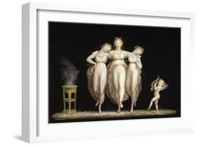 The Three Graces, 1798-1799-Antonio Canova-Framed Giclee Print