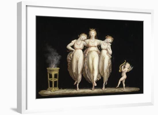 The Three Graces, 1798-1799-Antonio Canova-Framed Giclee Print