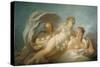 The Three Graces, 18th Century-Jean-Honore Fragonard-Stretched Canvas
