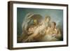 The Three Graces, 18th Century-Jean-Honore Fragonard-Framed Giclee Print