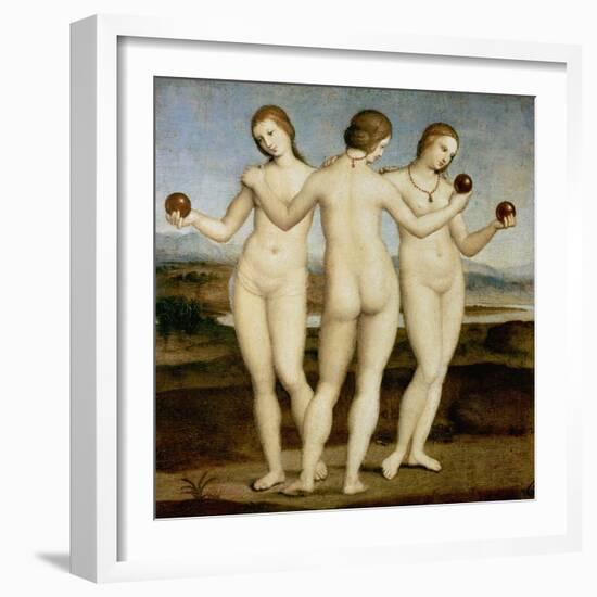 The Three Graces, C. 1502-3-Raffael-Framed Giclee Print