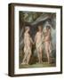 The Three Graces, c.1763-Charles-amedee-philippe Van Loo-Framed Giclee Print