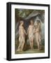 The Three Graces, c.1763-Charles-amedee-philippe Van Loo-Framed Giclee Print