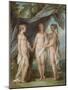 The Three Graces, c.1763-Charles-amedee-philippe Van Loo-Mounted Giclee Print