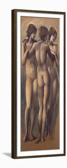 The Three Graces, c.1885-Edward Burne-Jones-Framed Giclee Print