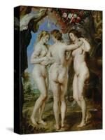 The Three Graces, circa 1636-Peter Paul Rubens-Stretched Canvas