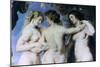 The Three Graces, (Detail), C1636-1638-Peter Paul Rubens-Mounted Giclee Print