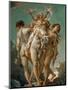The Three Graces Holding Cupid-François Boucher-Mounted Giclee Print
