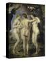 The Three Graces-Peter Paul Rubens-Stretched Canvas