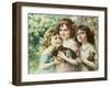 The Three Graces-Emile Vernon-Framed Giclee Print