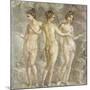 The Three Graces-Pompeii-Mounted Giclee Print