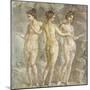 The Three Graces-Pompeii-Mounted Giclee Print
